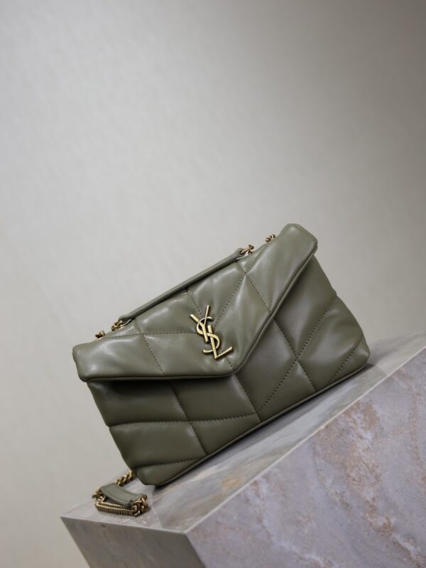 sy_no_74C5BAAD124C7A8BED87A37E6404F797_1 YSL Loulou Mini Double-Chain Bag – Wheat Green Lambskin