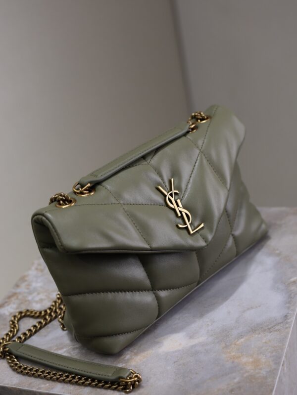 sy_no_74C5BAAD124C7A8BED87A37E6404F797_2 YSL Loulou Mini Double-Chain Bag – Wheat Green Lambskin