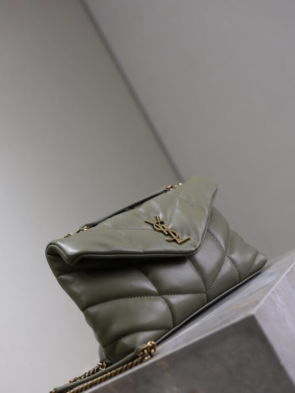 sy_no_74C5BAAD124C7A8BED87A37E6404F797_3 YSL Loulou Mini Double-Chain Bag – Wheat Green Lambskin