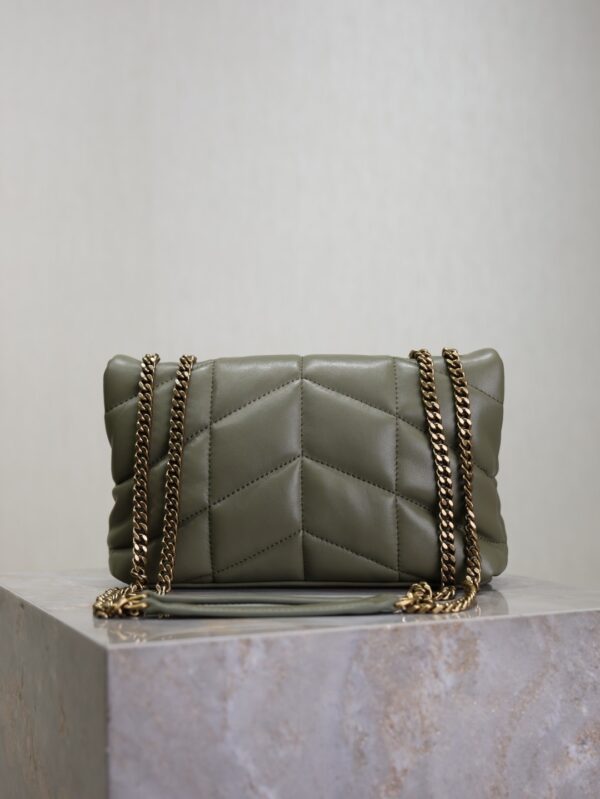 sy_no_74C5BAAD124C7A8BED87A37E6404F797_5 YSL Loulou Mini Double-Chain Bag – Wheat Green Lambskin
