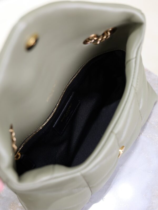 sy_no_74C5BAAD124C7A8BED87A37E6404F797_8 YSL Loulou Mini Double-Chain Bag – Wheat Green Lambskin