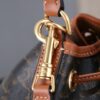 sy_no_752D41A2AB91FB7D366B25EAC2D5AB02_1 CELINE Clara Triomphe Logo Print Leather Handbag