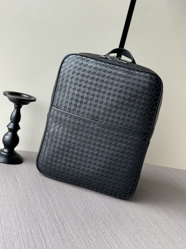 sy_no_755E2E4C1B148319397A66A4968DB845_0 Handwoven Leather Backpack – Black