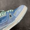 sy_no_756E34D4DEF9616A9EDC8D4D6DB76A7A_5 Blue & White Gradient Denim Monogram Low-Top Sneakers