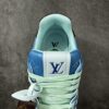 sy_no_756E34D4DEF9616A9EDC8D4D6DB76A7A_7 Blue & White Gradient Denim Monogram Low-Top Sneakers