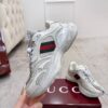 sy_no_758D454E6C3BE47B59908BDFA1652049_6 Gucci Tech/Retro Runner Sneaker in Off-White Leather with Web Stripe