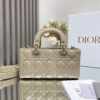 sy_no_7692199A9D1ED6076F278C308A1BFC4A_3 Dior New D-Joy Horizontal Mini Lady Dior Quilted Chain Bag (Crossbody/Shoulder)
