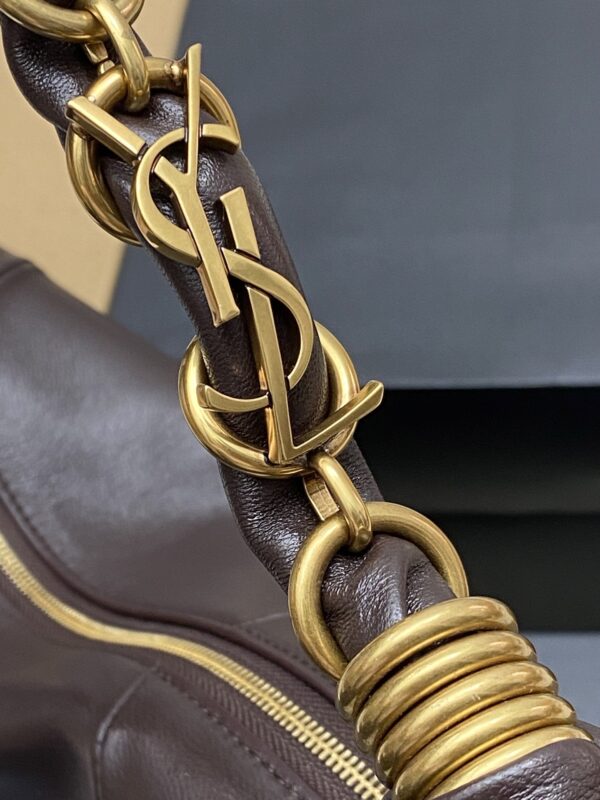 sy_no_76C3DABEE3CBFDC7CC567F91BF9F25F1_4 YSL Amalia Medium Crescent Bag – Brown Lambskin & Gold