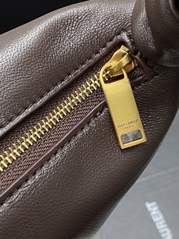 sy_no_76C3DABEE3CBFDC7CC567F91BF9F25F1_5 YSL Amalia Medium Crescent Bag – Brown Lambskin & Gold