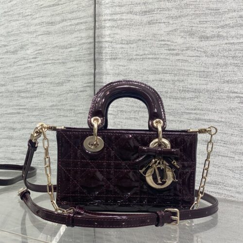 sy_no_7707AB176CF673238F4517FDD3BAC090_0 New Dior Bow-Detail Lambskin Handbag/Shoulder Bag