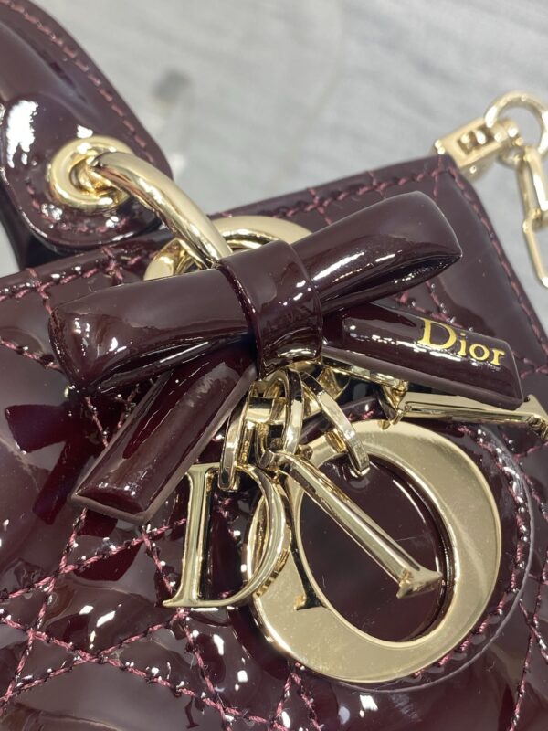 sy_no_7707AB176CF673238F4517FDD3BAC090_2 New Dior Bow-Detail Lambskin Handbag/Shoulder Bag