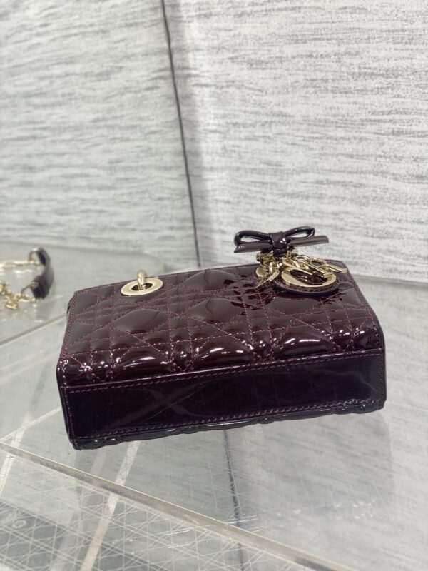 sy_no_7707AB176CF673238F4517FDD3BAC090_6 New Dior Bow-Detail Lambskin Handbag/Shoulder Bag