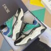 Royal Blue, Mint Green & Cement Grey B22 Retro Chunky Sneakers