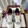 sy_no_777DF369D0ADB8D5F55D8B489BD13D14_0 Gucci B Leather Sneaker in White & Black
