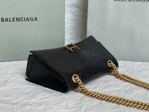 sy_no_777E9E41F55EB63F29615AAB8D2DB07D_5 Balenciaga Crush Hourglass Chain Bag