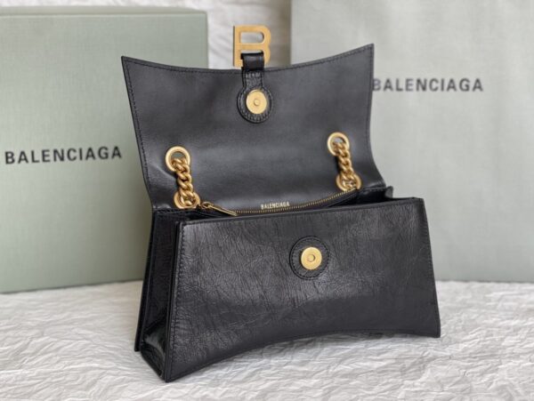 sy_no_777E9E41F55EB63F29615AAB8D2DB07D_6 Balenciaga Crush Hourglass Chain Bag