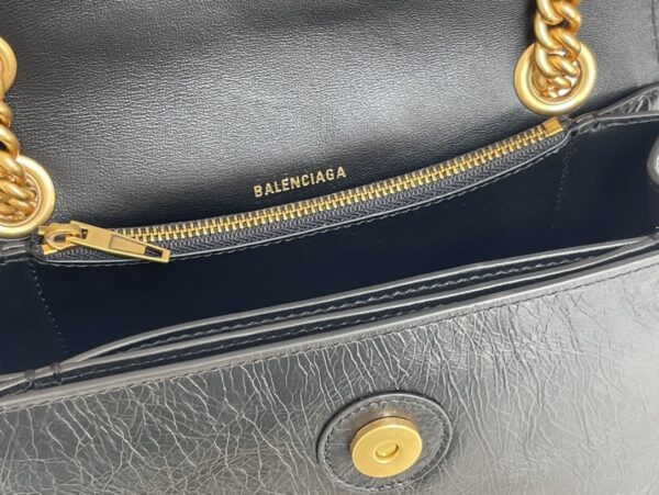 sy_no_777E9E41F55EB63F29615AAB8D2DB07D_7 Balenciaga Crush Hourglass Chain Bag