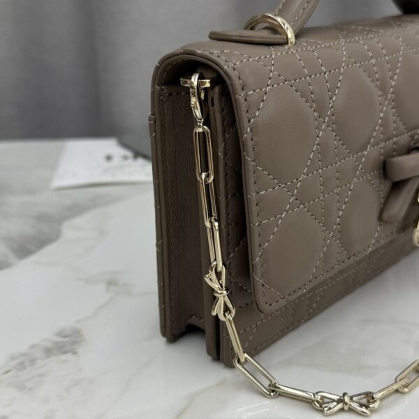 My Dior Mini Pearl Chain Bag – Taupe Lambskin Bow