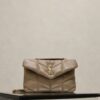 YSL Loulou Mini Double-Chain Bag – Khaki Lambskin