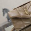 YSL Loulou Mini Double-Chain Bag – Khaki Lambskin