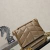 YSL Loulou Mini Double-Chain Bag – Khaki Lambskin