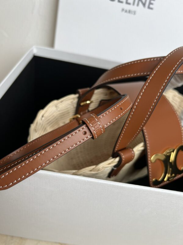 Vacation Collection Basket Bag – Wicker & Leather