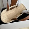 Vacation Collection Basket Bag – Wicker & Leather