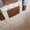 Vacation Collection Basket Bag – Wicker & Leather