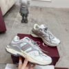 Gucci Tech/Retro Runner Sneaker in White & Grey – Ivory / Silver