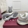 Gucci Tech/Retro Runner Sneaker in White & Grey – Ivory / Silver