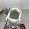 Gucci Tech/Retro Runner Sneaker in White & Grey – Ivory / Silver