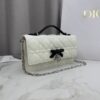 sy_no_796916D3205305F819890B74D2EBBAA1_1 My Dior Mini Pearl Chain Bag – Ivory & Black Bow