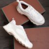 Loro Piana Weekend Walk Suede Sneakers in Warm White