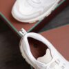 Loro Piana Weekend Walk Suede Sneakers in Warm White