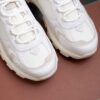 Loro Piana Weekend Walk Suede Sneakers in Warm White