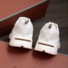 Loro Piana Weekend Walk Suede Sneakers in Warm White