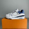 sy_no_7A7452159CE37A6C5E89140FA1701E40_0 Louis Vuitton LV Trainer White, Light Blue & Navy Retro Sneakers