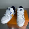 sy_no_7A7452159CE37A6C5E89140FA1701E40_1 Louis Vuitton LV Trainer White, Light Blue & Navy Retro Sneakers