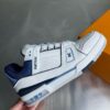 sy_no_7A7452159CE37A6C5E89140FA1701E40_3 Louis Vuitton LV Trainer White, Light Blue & Navy Retro Sneakers