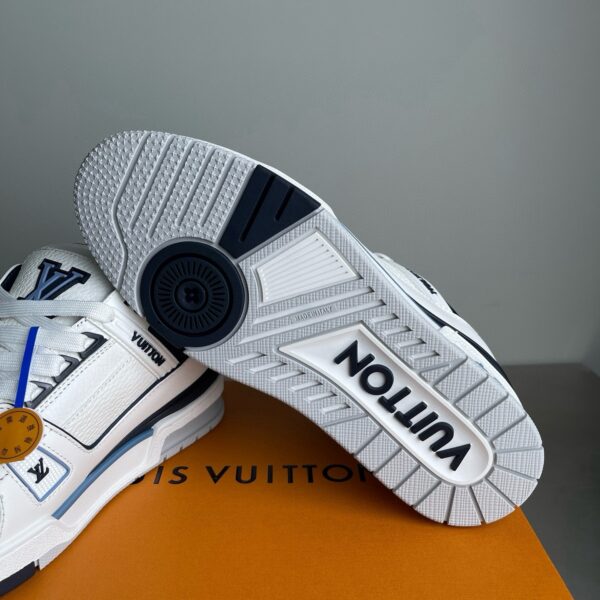 sy_no_7A7452159CE37A6C5E89140FA1701E40_8 Louis Vuitton LV Trainer White, Light Blue & Navy Retro Sneakers