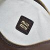 sy_no_7A7743F4D3B6CF09EA3B0A42134475BD_8 Chocolate Brown Leather Cylindrical Underarm Shoulder Bag