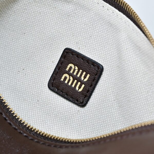 sy_no_7A7743F4D3B6CF09EA3B0A42134475BD_8 Chocolate Brown Leather Cylindrical Underarm Shoulder Bag