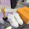 sy_no_7B1D9CE0908E80BB5BA612E6C6237C69_4 Louis Vuitton LV Trainer Light White / Ivory Lightweight Sneakers