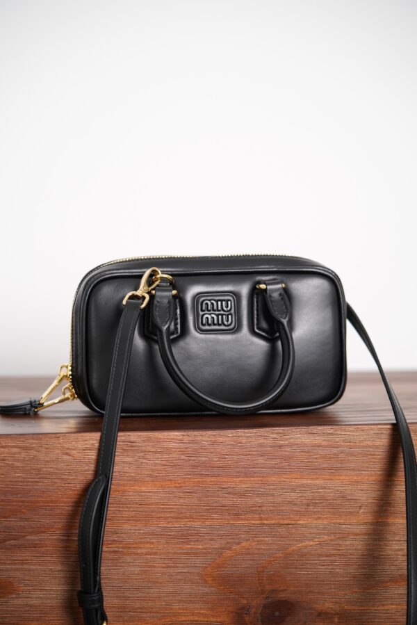 sy_no_7B4102972765CB604849ECA28C840B53_5 Miu Miu Mini Bowling Bag (Black)