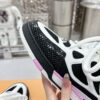 sy_no_7B90CE04B7F0D215324ACAD4A4B5F80A_6 Louis Vuitton LV Skate Black / White / Pink Chunky Skate Sneakers