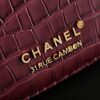 New Chanel Crocodile-Embossed Hobo Bag: A Vintage-Style, Sophisticated Crescent-Shaped Shoulder Bag