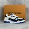 sy_no_7BCED565D2CAF7E6205ADC6CE62E1FBF_0 Louis Vuitton LV Trainer White, Black & Royal Blue Retro Sneakers