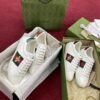 sy_no_7C5EF8585658DC318ECCD316AC68CB6F_1 Gucci Ace Embroidered Bee Sneaker in White Leather