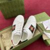 sy_no_7C5EF8585658DC318ECCD316AC68CB6F_3 Gucci Ace Embroidered Bee Sneaker in White Leather