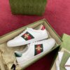 sy_no_7C5EF8585658DC318ECCD316AC68CB6F_4 Gucci Ace Embroidered Bee Sneaker in White Leather